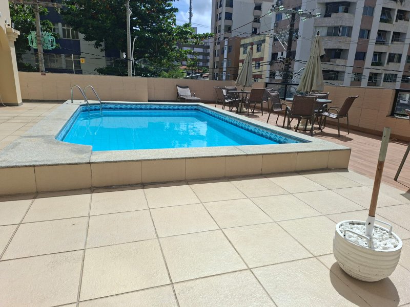 APARTAMENTO COBERTURA VISTA MAR 3 SUÍTES LAVABO PISCINA 2 GARAGENS À VENDA NA PITUBA! Rua Território do Rio Branco Salvador - 