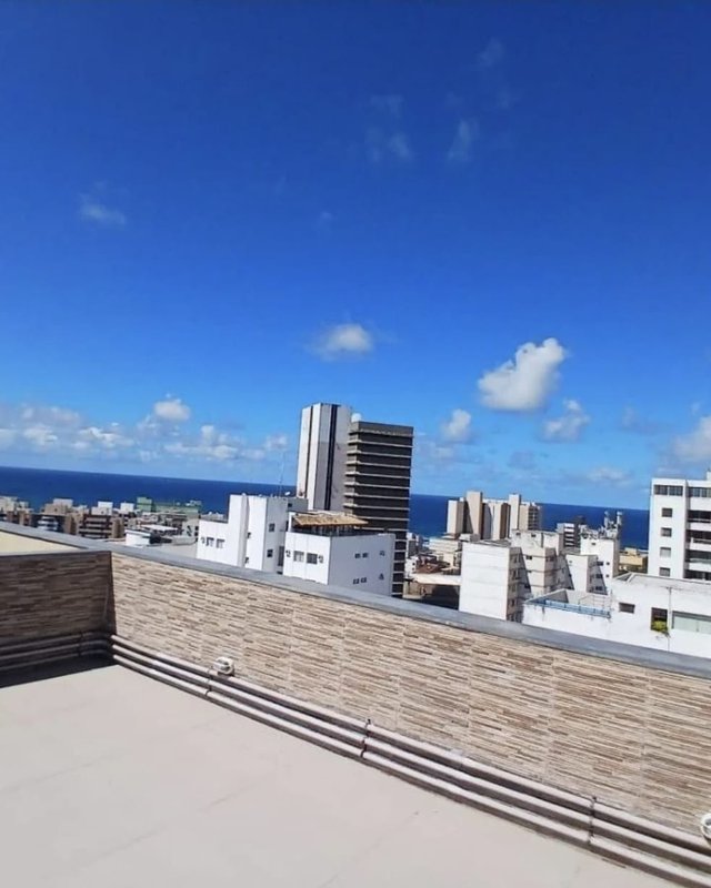 APARTAMENTO COBERTURA VISTA MAR 3 SUÍTES LAVABO PISCINA 2 GARAGENS À VENDA NA PITUBA! Rua Território do Rio Branco Salvador - 