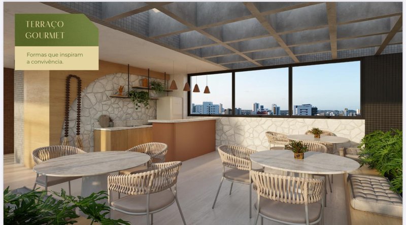 3 suítes. 88m². Varanda Gourmet. lavabo. Nascente. 2 vagas de garagem Rua São Salvador Recife - 