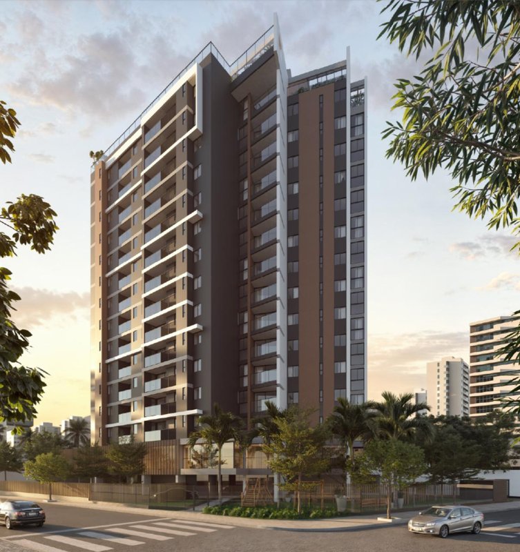 3 suítes. 88m². Varanda Gourmet. lavabo. Nascente. 2 vagas de garagem Rua São Salvador Recife - 