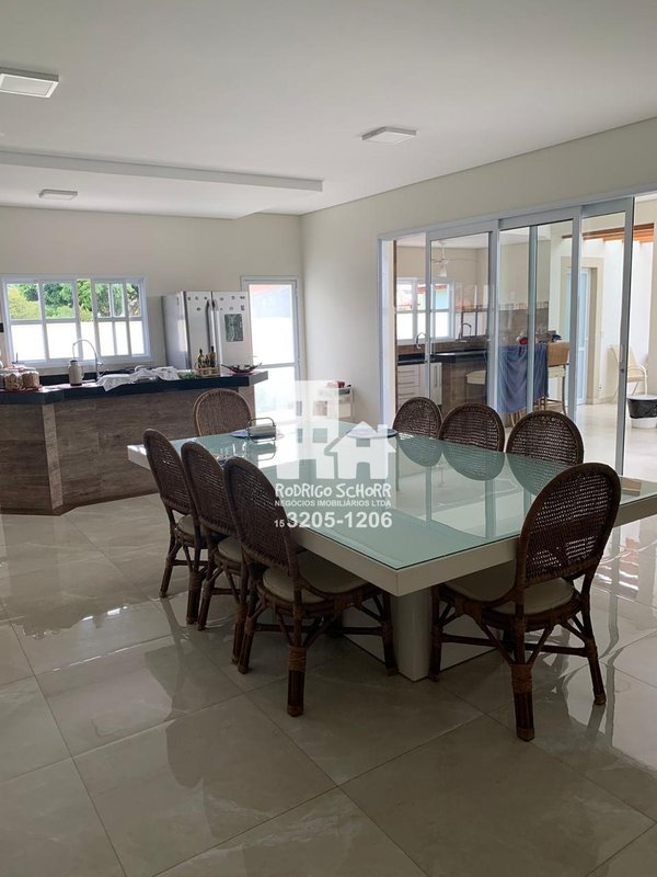 🏡 Casa´para locação com 4 suítes, 3 salas, sauna e piscina Condomínio Colina das Estrelas  Tatuí - 