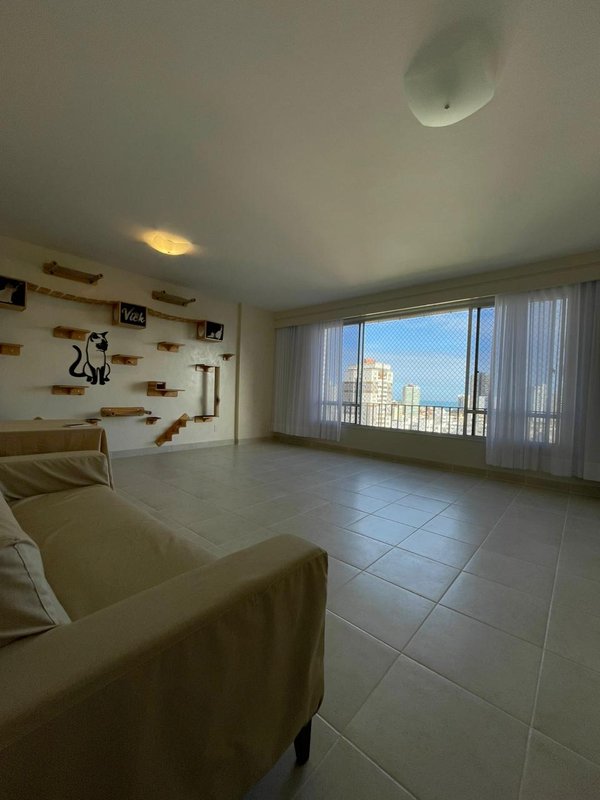 APARTAMENTO 3 QUARTOS 2 SUÍTES NASCENTE VISTA MAR GARAGEM ELEVADOR PORTARIA 24h NA BARRA Rua Oscar Carrascosa Salvador - 