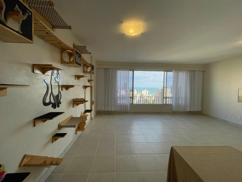 APARTAMENTO 3 QUARTOS 2 SUÍTES NASCENTE VISTA MAR GARAGEM ELEVADOR PORTARIA 24h NA BARRA Rua Oscar Carrascosa Salvador - 