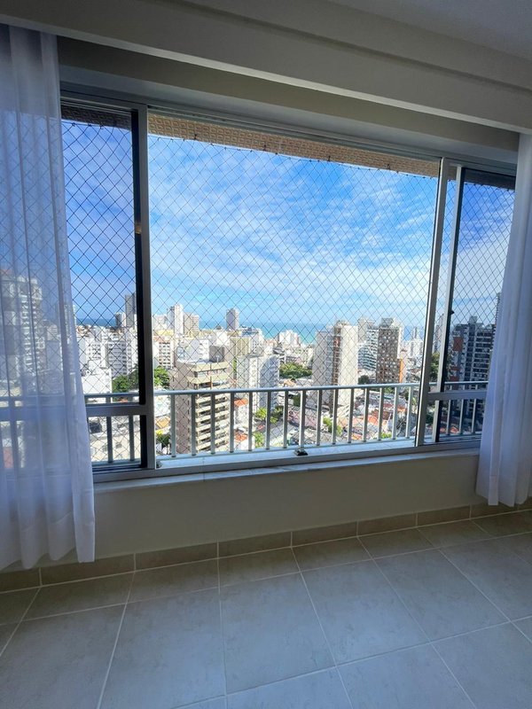 APARTAMENTO 3 QUARTOS 2 SUÍTES NASCENTE VISTA MAR GARAGEM ELEVADOR PORTARIA 24h NA BARRA Rua Oscar Carrascosa Salvador - 
