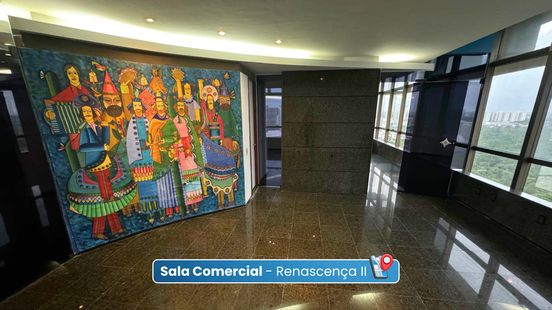 ALUGAMOS SALA COMERCIAL - RENASCENÇA II Avenida Coronel Colares Moreira São Luís - 