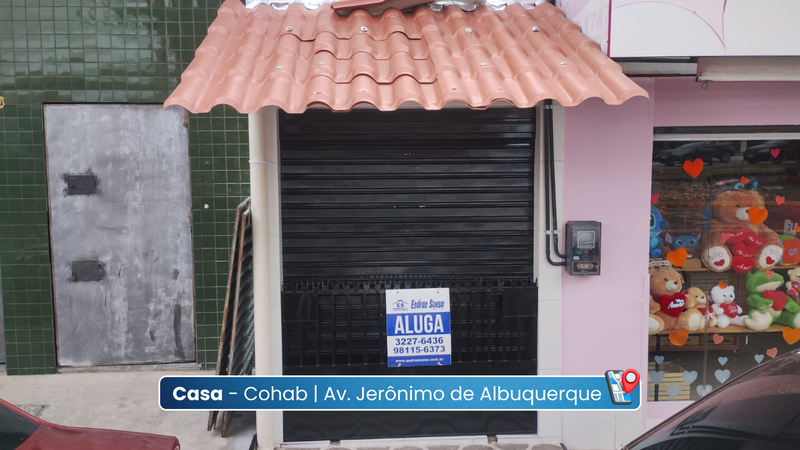 ALUGAMOS CASA NA COHAB Avenida Jerônimo de Albuquerque Maranhão São Luís - 