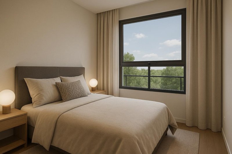 APARTAMENTO COM 1 SUÍTE MAIS 1 DORMITÓRIO NO GUARANI  Brusque - 