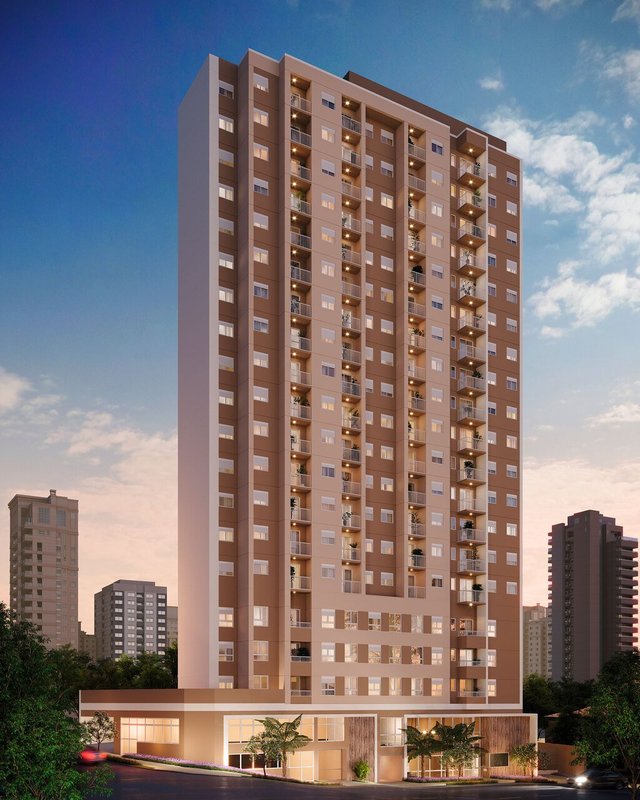 Apartamento Viva Benx Star Conceição - Residencial 56m² 3D Itatiaia São Paulo - 