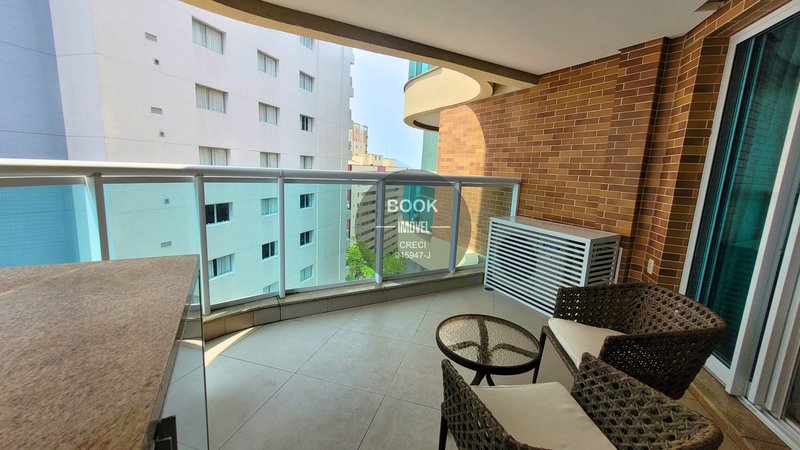 Apartamento mobiliado com vista mar lateral no Estanconfor   Av. Mal. Floriano Peixoto Santos - 