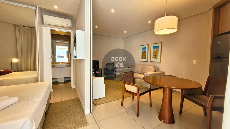 Apartamento mobiliado com vista mar lateral no Estanconfor   Av. Mal. Floriano Peixoto Santos - 