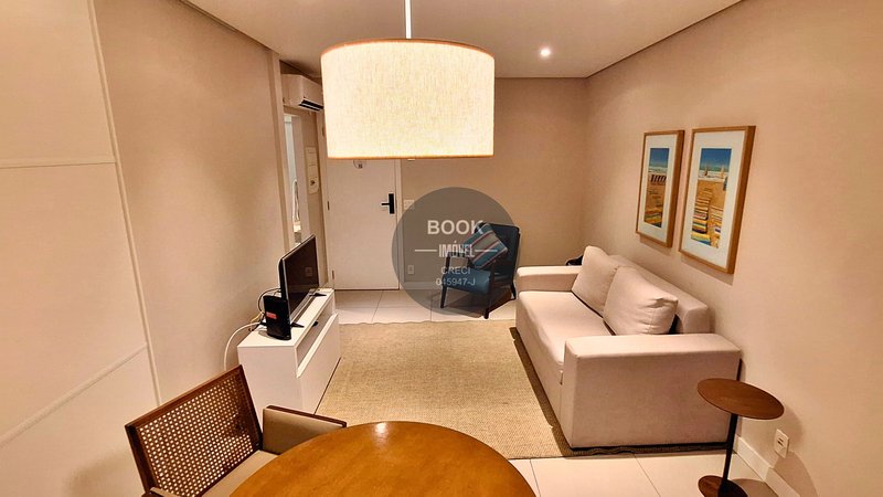 Apartamento mobiliado com vista mar lateral no Estanconfor   Av. Mal. Floriano Peixoto Santos - 