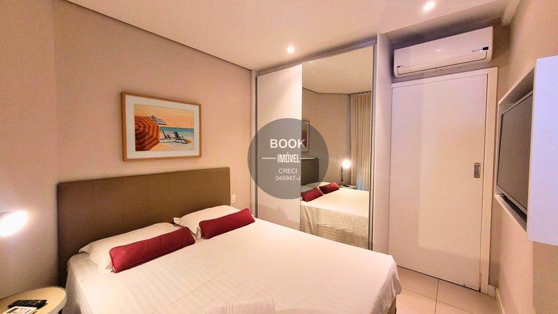 Apartamento mobiliado com vista mar lateral no Estanconfor   Av. Mal. Floriano Peixoto Santos - 