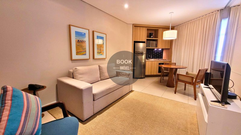 Apartamento mobiliado com vista mar lateral no Estanconfor   Av. Mal. Floriano Peixoto Santos - 