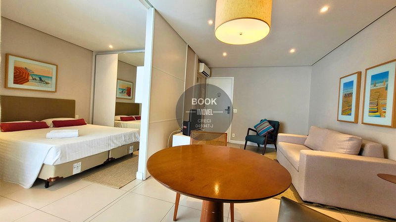 Apartamento mobiliado com vista mar lateral no Estanconfor   Av. Mal. Floriano Peixoto Santos - 