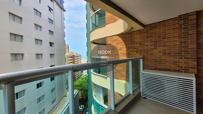 Apartamento mobiliado com vista mar lateral no Estanconfor   Av. Mal. Floriano Peixoto Santos - 