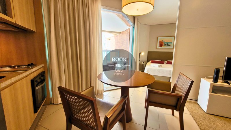 Apartamento mobiliado com vista mar lateral no Estanconfor   Av. Mal. Floriano Peixoto Santos - 