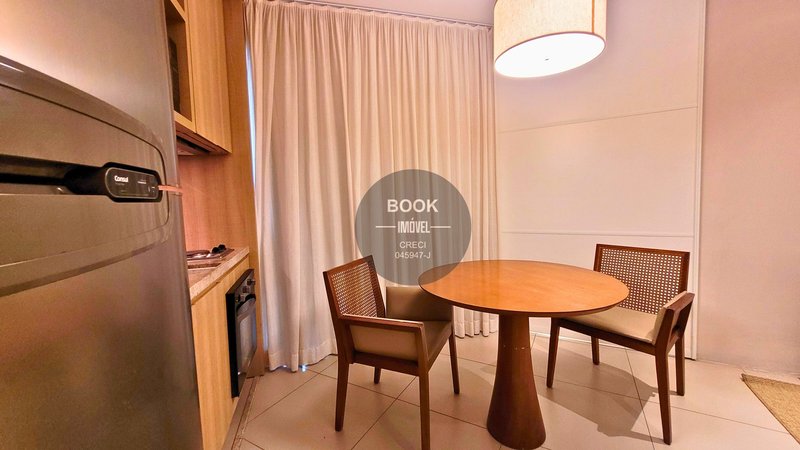 Apartamento mobiliado com vista mar lateral no Estanconfor   Av. Mal. Floriano Peixoto Santos - 