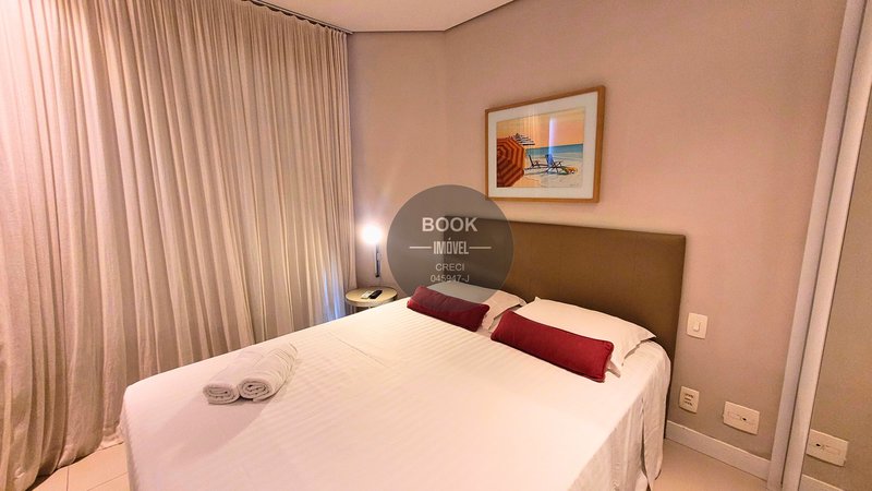 Apartamento mobiliado com vista mar lateral no Estanconfor   Av. Mal. Floriano Peixoto Santos - 