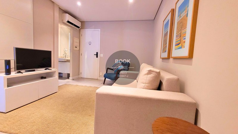 Apartamento mobiliado com vista mar lateral no Estanconfor   Av. Mal. Floriano Peixoto Santos - 