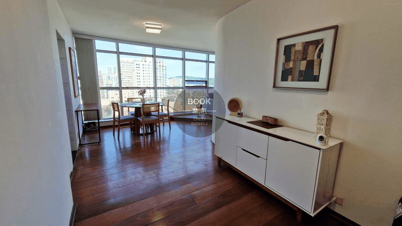 Amplo Apartamento com Vista para o Mar espetacular no Cristal Park Av. Bartolomeu de Gusmão Santos - 