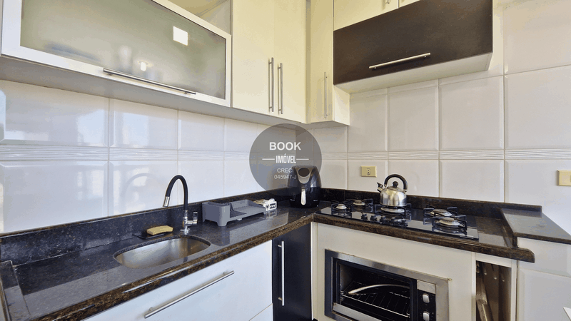 Amplo Apartamento com Vista para o Mar espetacular no Cristal Park Av. Bartolomeu de Gusmão Santos - 