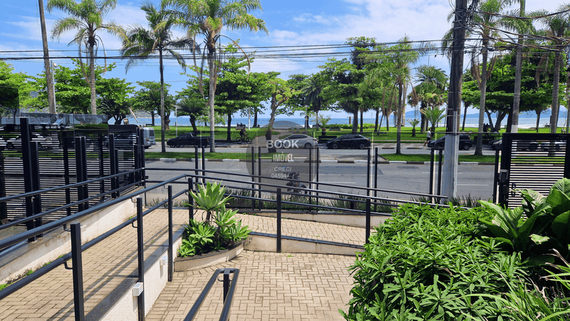 Amplo Apartamento com Vista para o Mar espetacular no Cristal Park Av. Bartolomeu de Gusmão Santos - 