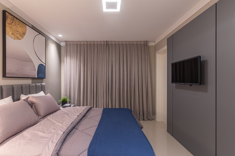 Apartamento completo com lazer, conforto e segurança em empreendimento de alto padrão Rua 294 Itapema - 