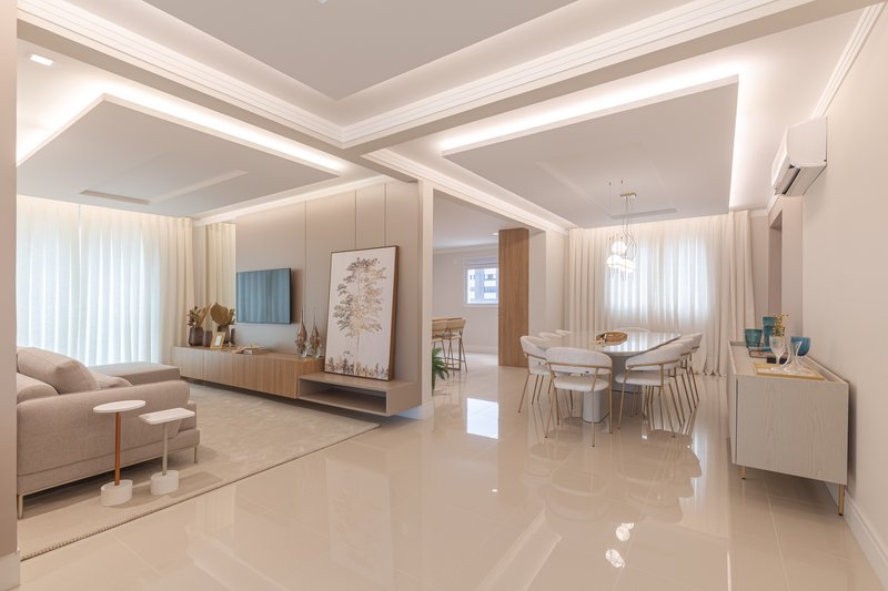 Apartamento completo com lazer, conforto e segurança em empreendimento de alto padrão Rua 294 Itapema - 