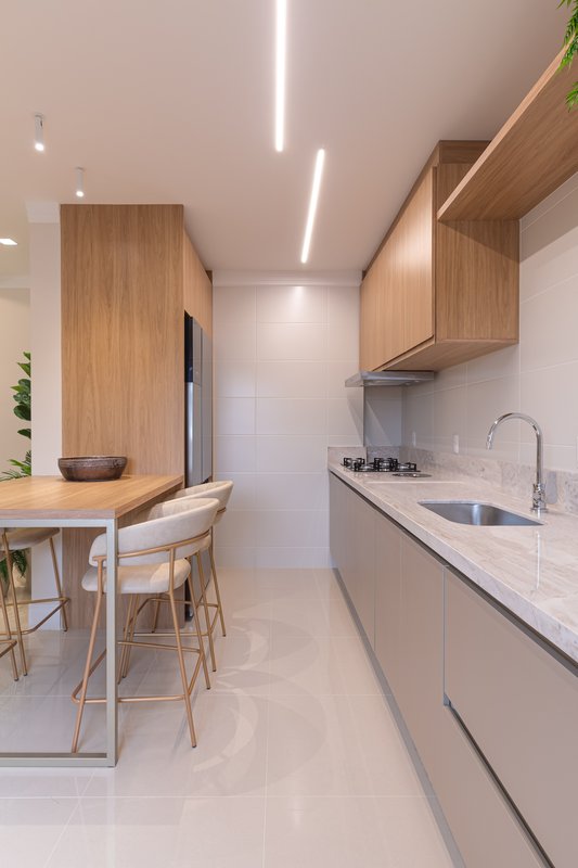 Apartamento completo com lazer, conforto e segurança em empreendimento de alto padrão Rua 294 Itapema - 