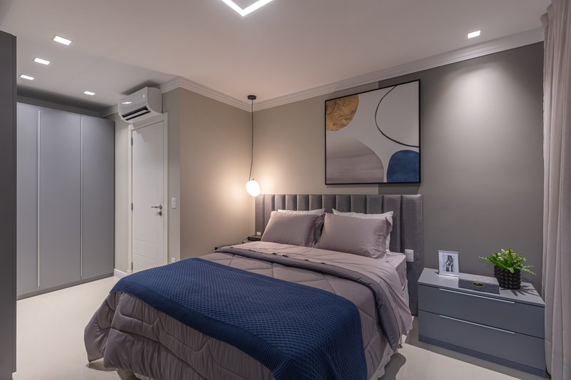 Apartamento completo com lazer, conforto e segurança em empreendimento de alto padrão Rua 294 Itapema - 