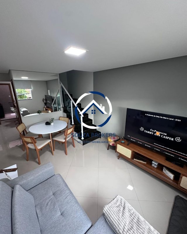Excelente sobrado de 135m² no Bairro Campestre em Santo André  Santo André - 