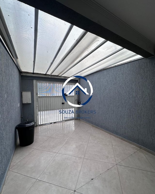Excelente sobrado de 135m² no Bairro Campestre em Santo André  Santo André - 