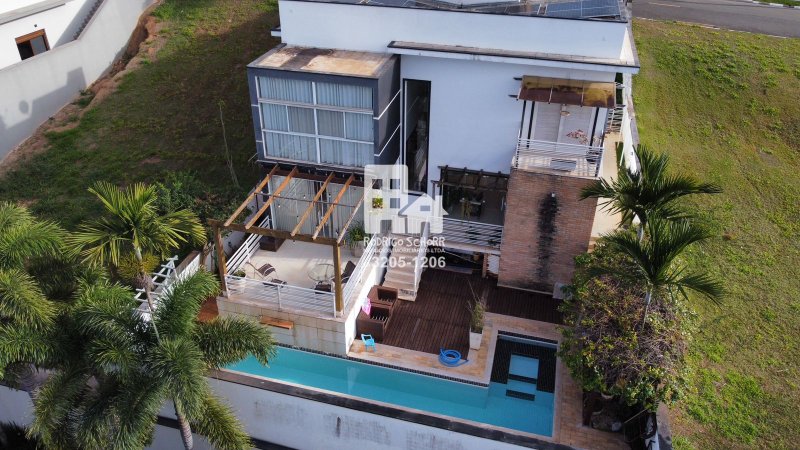 🏡 Casa de Alto Padrão no Condomínio Bosque do Junqueira - piscina - 3 suítes - escritório  Tatuí - 