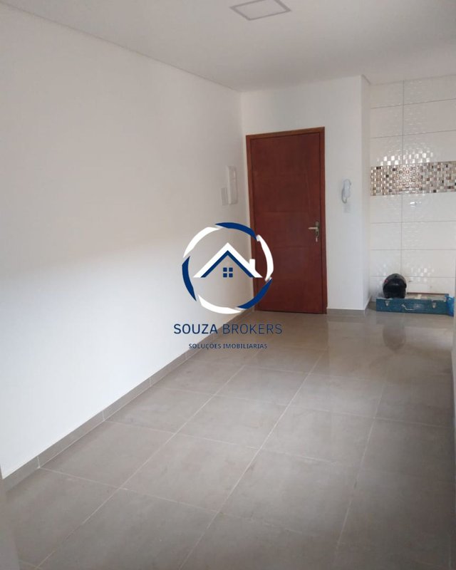 Lindo apartamento de 44m² no Parque Erasmo Assunção em Santo André  Santo André - 