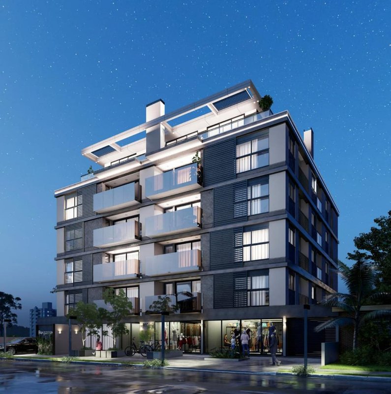 Apartamento Bérgamo Residence - Residencial 91m² 3D Doutor João de Oliveira Florianópolis - 