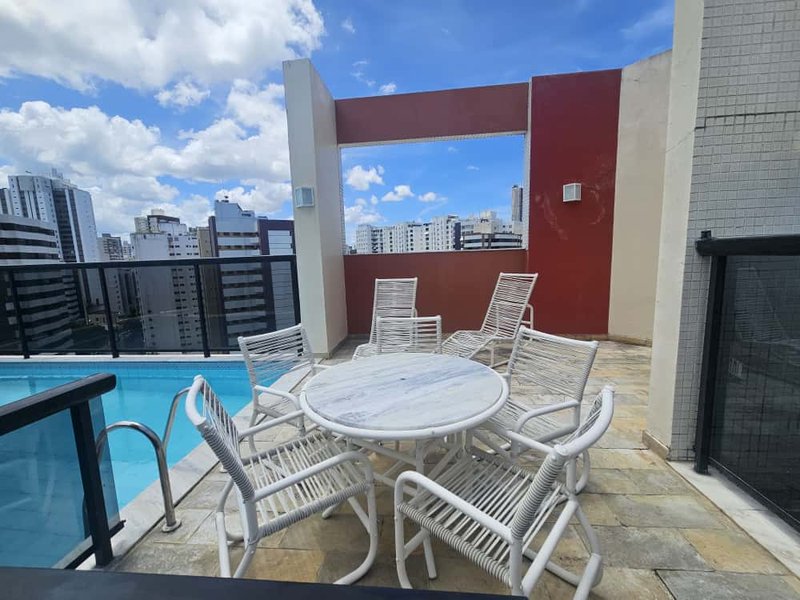 APARTAMENTO COBERTURA 4 QUARTOS SUÍTE VARANDA LAVABO PISCINA 4 GARAGENS À VENDA NA GRAÇA! Rua Santa Rita de Cássia Salvador - 