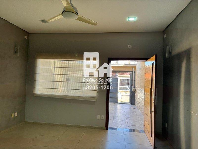 Sobrado para locação Jd Mantovanni – 3 quartos (1 suíte) com varanda + área gourmet  Tatuí - 