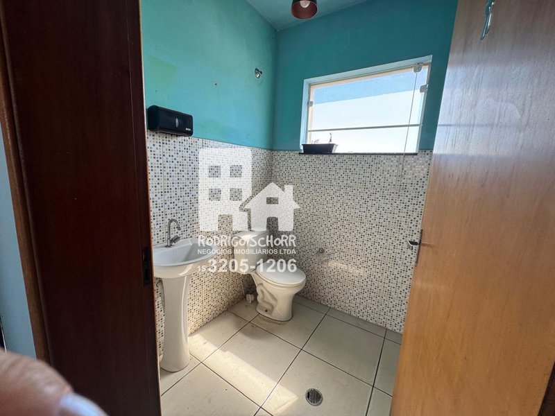 🏢 Salão Comercial no Piso Superior para Locação - Teófilo Andrade Gama  Tatuí - 