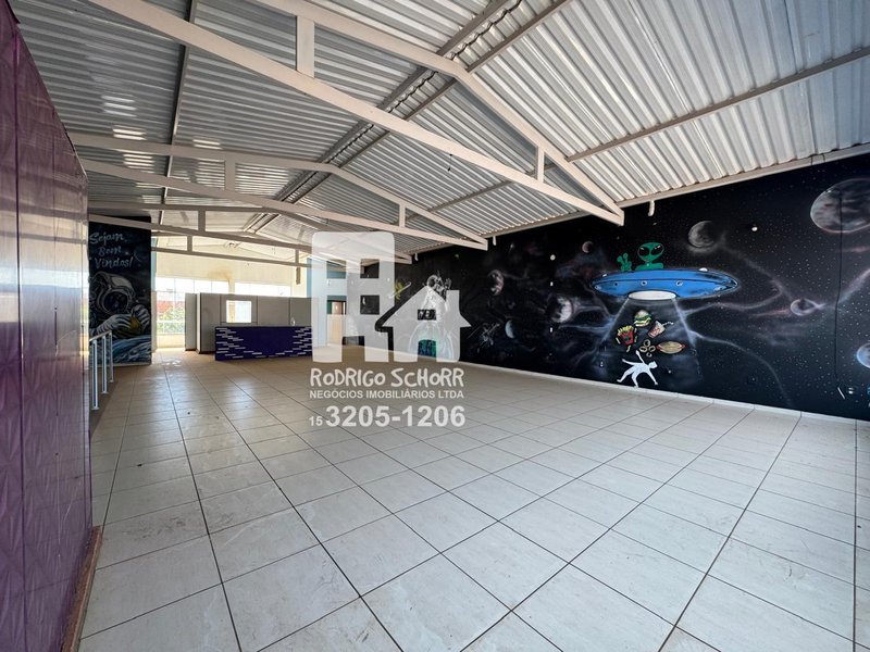 🏢 Salão Comercial no Piso Superior para Locação - Teófilo Andrade Gama  Tatuí - 