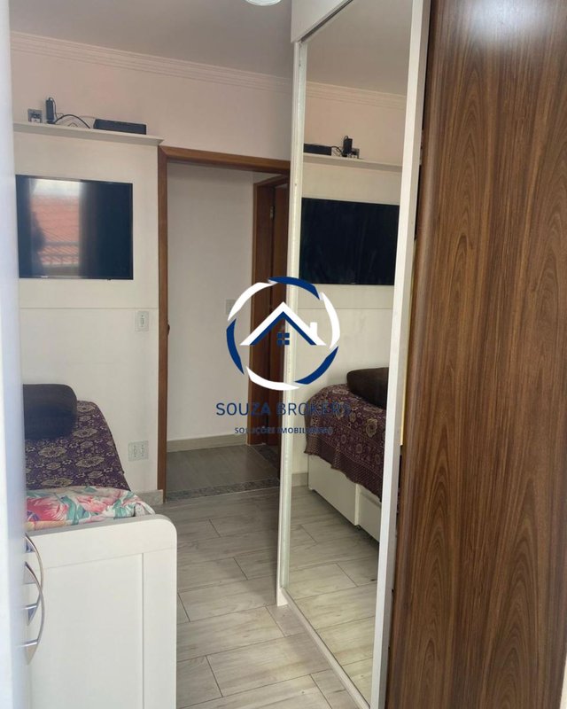 Lindo apartamento de 56m² no Parque Oratório em Santo André  Santo André - 