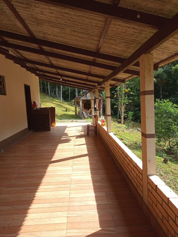 Sitio em Nova Treno Sc Estrada Geral Ribeirão do Bilu Nova Tentro - 