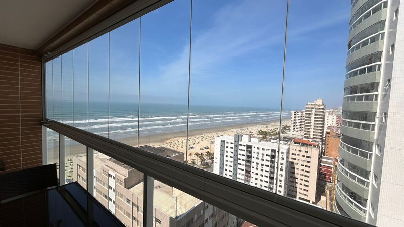 APARTAMENTO À VENDA – VISTA MAR – 91M2 – 2 SUÍTES – 2 VAGAS DEMARCADAS Rua Caribas Praia Grande - 