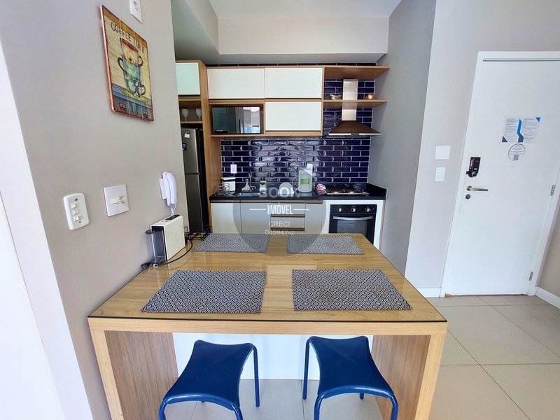 Studio completo no Unlimited Santos Avenida Presidente Wilson Santos - 