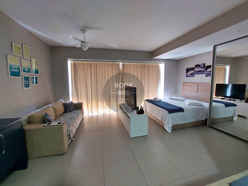 Studio completo no Unlimited Santos Avenida Presidente Wilson Santos - 