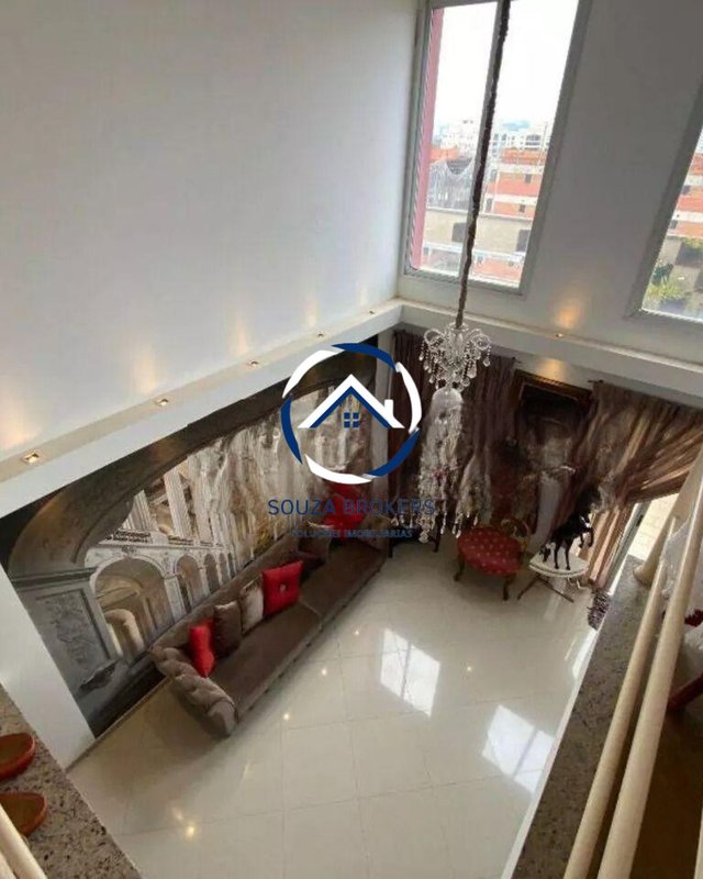 Excelente cobertura duplex de 467m² no Bairro Jardim em Santo André  Santo André - 