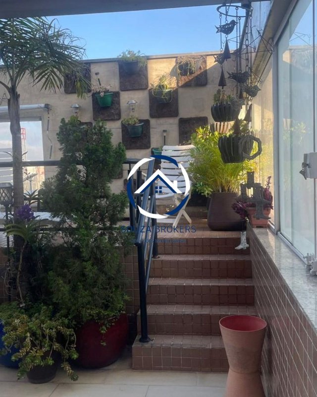 Excelente cobertura duplex de 467m² no Bairro Jardim em Santo André  Santo André - 