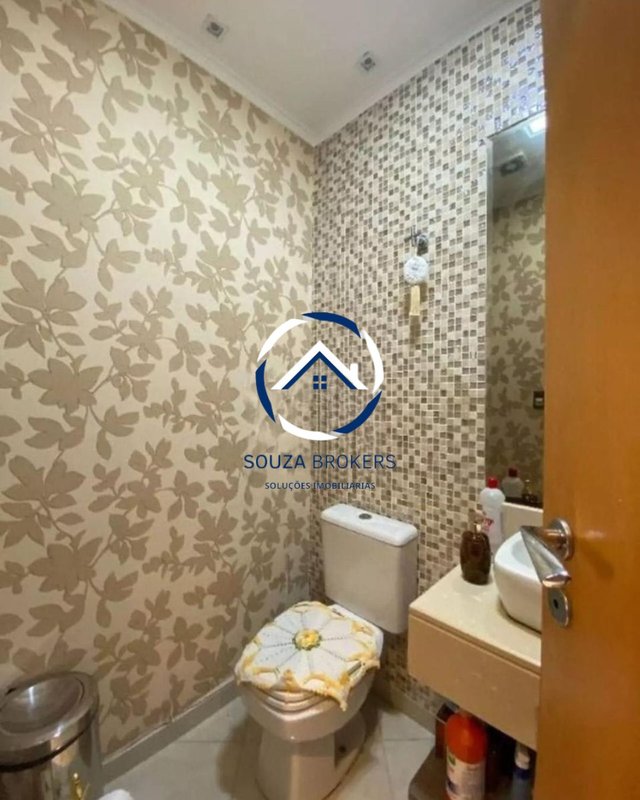 Excelente cobertura duplex de 467m² no Bairro Jardim em Santo André  Santo André - 