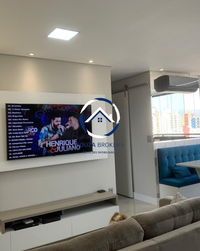 Lindo apartamento de 50m² no Parque das Nações em Santo André  Santo André - 