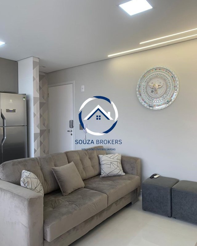 Lindo apartamento de 50m² no Parque das Nações em Santo André  Santo André - 