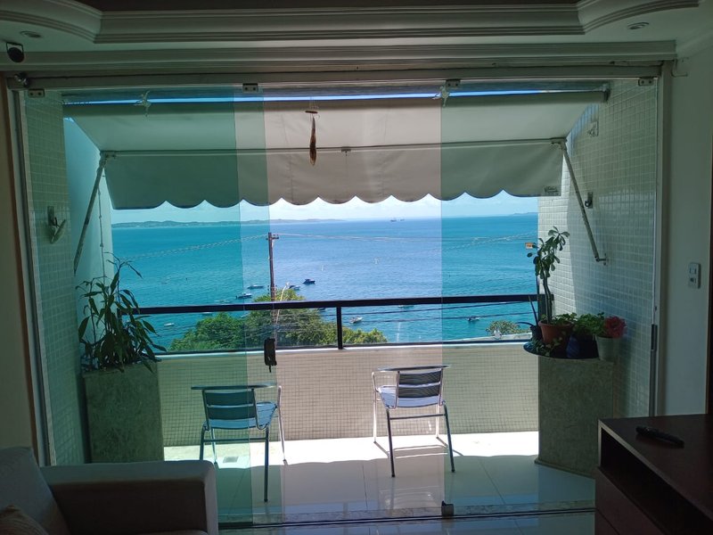 APARTAMENTO VISTA MAR 3 QUARTOS SUÍTE VARANDA LAVABO GARAGEM À VENDA NA BARRA! Avenida Sete de Setembro Salvador - 